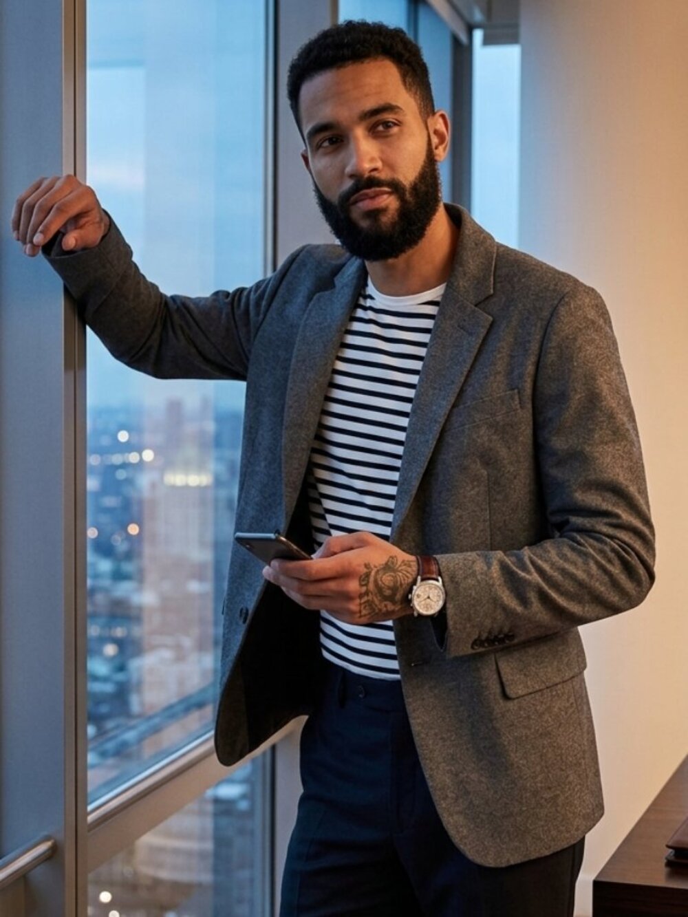 Rag & Bone Grey Sport Coat